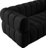 Gwen Velvet Loveseat - Luxurious Comfort & Contemporary Style with Tufting and Custom Legs Options