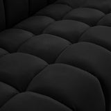 Gwen Velvet Loveseat - Luxurious Comfort & Contemporary Style with Tufting and Custom Legs Options