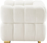 Gwen Velvet Chair: Luxurious Comfort Meets Contemporary Elegance with Customizable Legs and Tufting