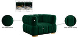 Gwen Velvet Chair: Luxurious Comfort Meets Contemporary Elegance with Customizable Legs and Tufting