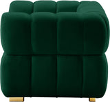 Gwen Velvet Chair: Luxurious Comfort Meets Contemporary Elegance with Customizable Legs and Tufting