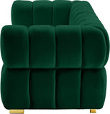 Gwen Velvet Loveseat - Luxurious Comfort & Contemporary Style with Tufting and Custom Legs Options