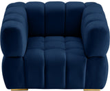 Gwen Velvet Chair: Luxurious Comfort Meets Contemporary Elegance with Customizable Legs and Tufting