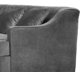 Jackson Contemporary 2-Piece Sectional Sofa with Channel Tufting, Plush Comfort, and Custom Legs