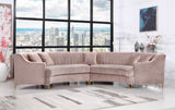 Jackson Contemporary 2-Piece Sectional Sofa with Channel Tufting, Plush Comfort, and Custom Legs