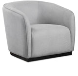 Mylah Chair – Luxurious Polyester Fabric Accent Chair with Black Solid Wood Base for Cozy Spaces