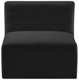 Quincy Modular Armless Chair - Elegant Contemporary Design with Cloud-Like Comfort and Tufting