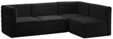 Quincy Velvet Modular Sectional Sofa - Elegant Comfort with Modern Style and Versatile Configurations
