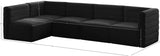 Quincy Velvet Modular Sectional Sofa - Elegant Comfort with Modern Style and Versatile Configurations