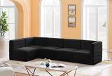 Quincy Velvet Modular Sectional Sofa - Elegant Comfort with Modern Style and Versatile Configurations