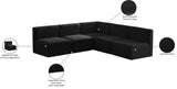 Quincy Velvet Modular Sectional Sofa - Elegant Comfort with Modern Style and Versatile Configurations