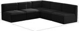 Quincy Velvet Modular Sectional Sofa - Elegant Comfort with Modern Style and Versatile Configurations