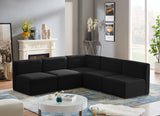 Quincy Velvet Modular Sectional Sofa - Elegant Comfort with Modern Style and Versatile Configurations