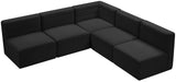 Quincy Velvet Modular Sectional Sofa - Elegant Comfort with Modern Style and Versatile Configurations