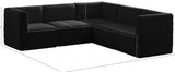Quincy Velvet Modular Sectional Sofa - Elegant Comfort with Modern Style and Versatile Configurations