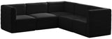 Quincy Velvet Modular Sectional Sofa - Elegant Comfort with Modern Style and Versatile Configurations