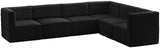 Quincy Velvet Modular Sectional Sofa - Elegant Comfort with Modern Style and Versatile Configurations