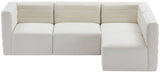 Quincy Velvet Modular Sectional Sofa - Contemporary Design with Cloud-Like Comfort and Style