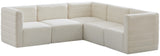 Quincy Velvet Modular Sectional Sofa - Contemporary Design with Cloud-Like Comfort and Style