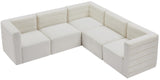 Quincy Velvet Modular Sectional Sofa - Contemporary Design with Cloud-Like Comfort and Style