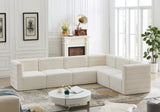 Quincy Velvet Modular Sectional Sofa - Contemporary Design with Cloud-Like Comfort and Style