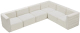 Quincy Velvet Modular Sectional Sofa - Contemporary Design with Cloud-Like Comfort and Style