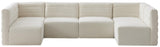 Quincy Velvet Modular Sectional Sofa - Contemporary Design with Cloud-Like Comfort and Style