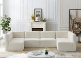 Quincy Velvet Modular Sectional Sofa - Contemporary Design with Cloud-Like Comfort and Style