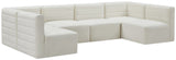 Quincy Velvet Modular Sectional Sofa - Contemporary Design with Cloud-Like Comfort and Style