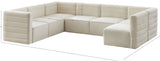 Quincy Velvet Modular Sectional Sofa - Contemporary Design with Cloud-Like Comfort and Style