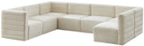 Quincy Velvet Modular Sectional Sofa - Contemporary Design with Cloud-Like Comfort and Style