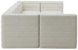 Quincy Velvet Modular Sectional Sofa - Contemporary Design with Cloud-Like Comfort and Style