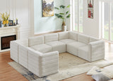 Quincy Velvet Modular Sectional Sofa - Contemporary Design with Cloud-Like Comfort and Style