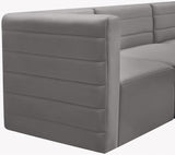 Quincy Velvet Modular Sectional Sofa - Modern Elegance with Cloud-Like Comfort & Stylish Design
