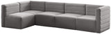 Quincy Velvet Modular Sectional Sofa - Modern Elegance with Cloud-Like Comfort & Stylish Design