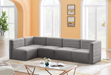 Quincy Velvet Modular Sectional Sofa - Modern Elegance with Cloud-Like Comfort & Stylish Design