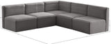Quincy Velvet Modular Sectional Sofa - Modern Elegance with Cloud-Like Comfort & Stylish Design