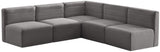 Quincy Velvet Modular Sectional Sofa - Modern Elegance with Cloud-Like Comfort & Stylish Design