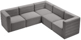 Quincy Velvet Modular Sectional Sofa - Modern Elegance with Cloud-Like Comfort & Stylish Design
