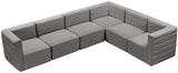 Quincy Velvet Modular Sectional Sofa - Modern Elegance with Cloud-Like Comfort & Stylish Design