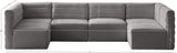 Quincy Velvet Modular Sectional Sofa - Modern Elegance with Cloud-Like Comfort & Stylish Design
