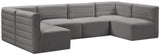 Quincy Velvet Modular Sectional Sofa - Modern Elegance with Cloud-Like Comfort & Stylish Design