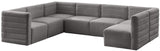 Quincy Velvet Modular Sectional Sofa - Modern Elegance with Cloud-Like Comfort & Stylish Design