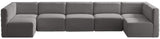 Quincy Velvet Modular Sectional Sofa - Modern Elegance with Cloud-Like Comfort & Stylish Design