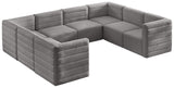 Quincy Velvet Modular Sectional Sofa - Modern Elegance with Cloud-Like Comfort & Stylish Design