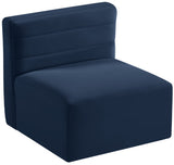 Quincy Modular Armless Chair - Elegant Contemporary Design with Cloud-Like Comfort and Tufting