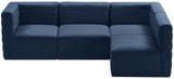 Quincy Velvet Modular Sectional Sofa - Contemporary Design with Cloud-Like Comfort and Style