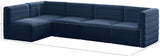 Quincy Velvet Modular Sectional Sofa - Contemporary Design with Cloud-Like Comfort and Style