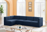 Quincy Velvet Modular Sectional Sofa - Contemporary Design with Cloud-Like Comfort and Style