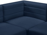 Quincy Velvet Modular Sectional Sofa - Contemporary Design with Cloud-Like Comfort and Style